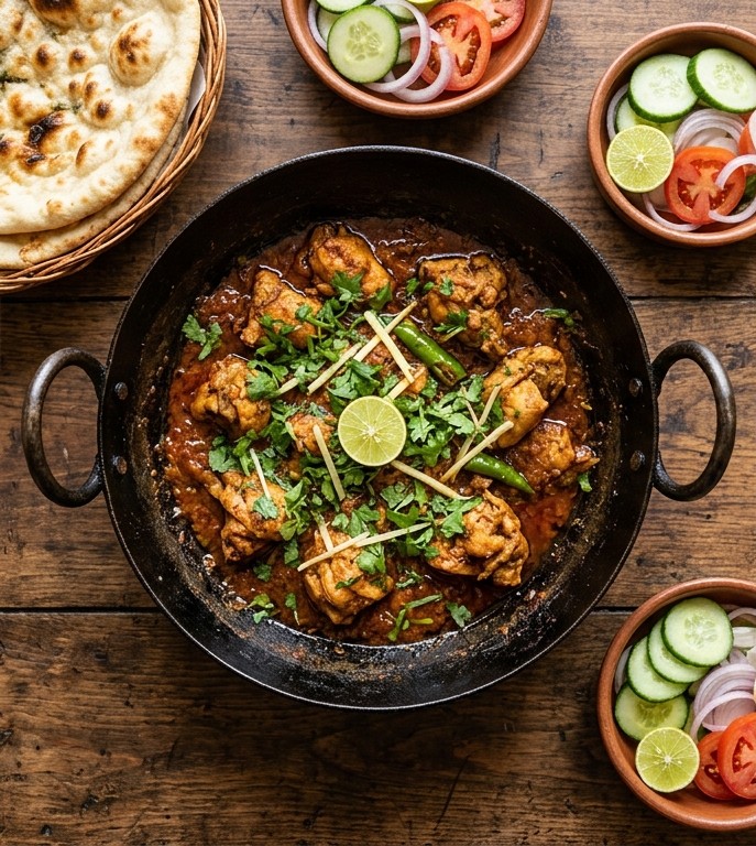 Karahi Palace kitchen